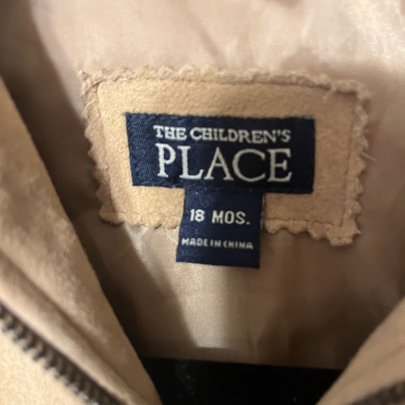 Boys, coat and jacket, jackets -The Children's Place tan Kids Jacket-18 month - Picture 3 of 10